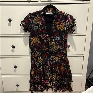 Alice + Olivia Multicolor Floral Dress